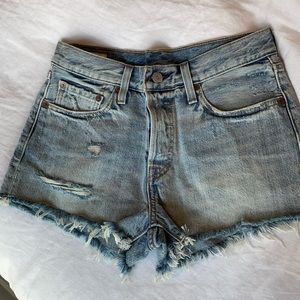 Levi’s 501 denim shorts